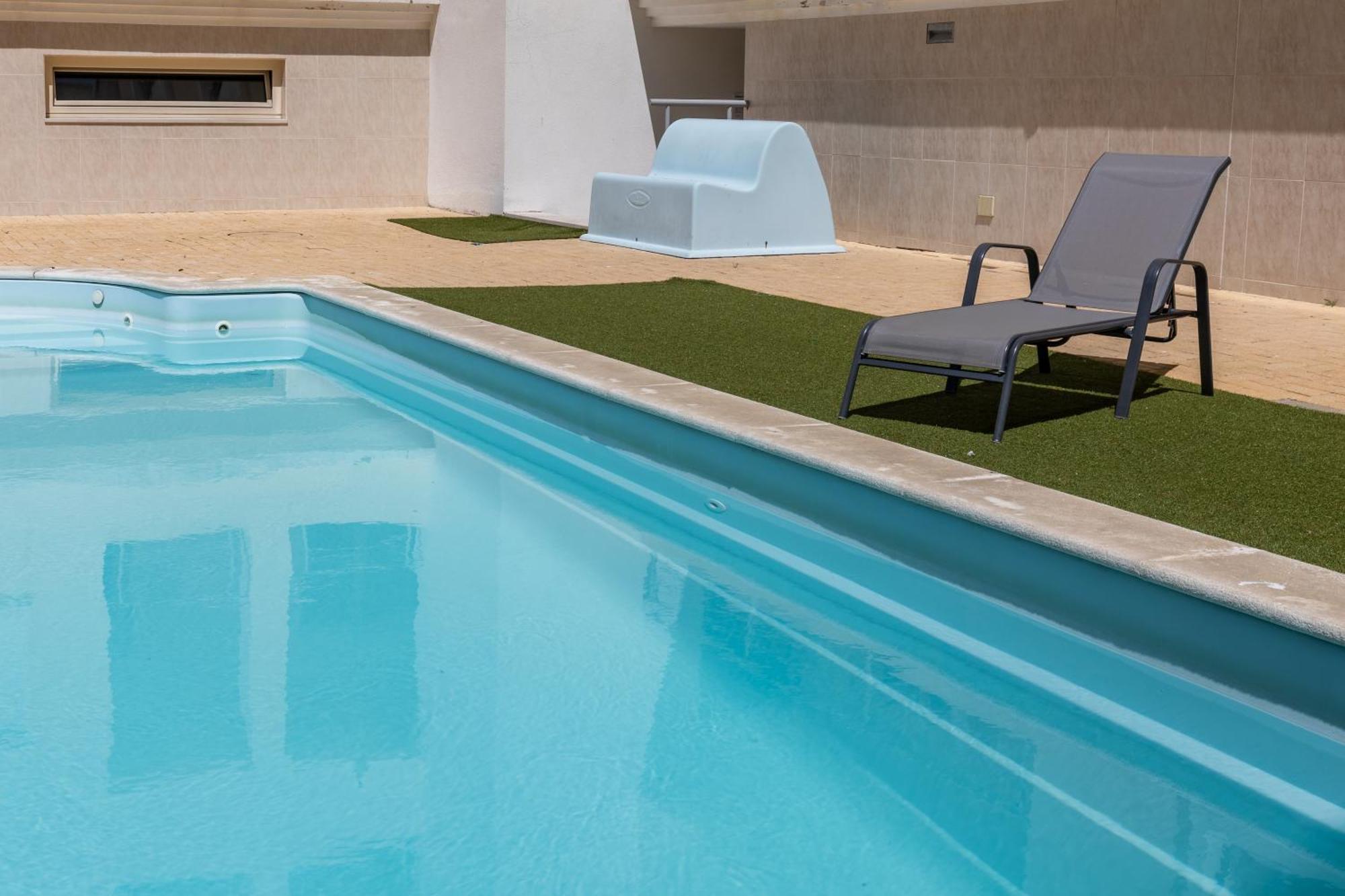 Lua Do Mar - T2 - Piscina - Fte Ao Mar- Central Nazaré Extérieur photo